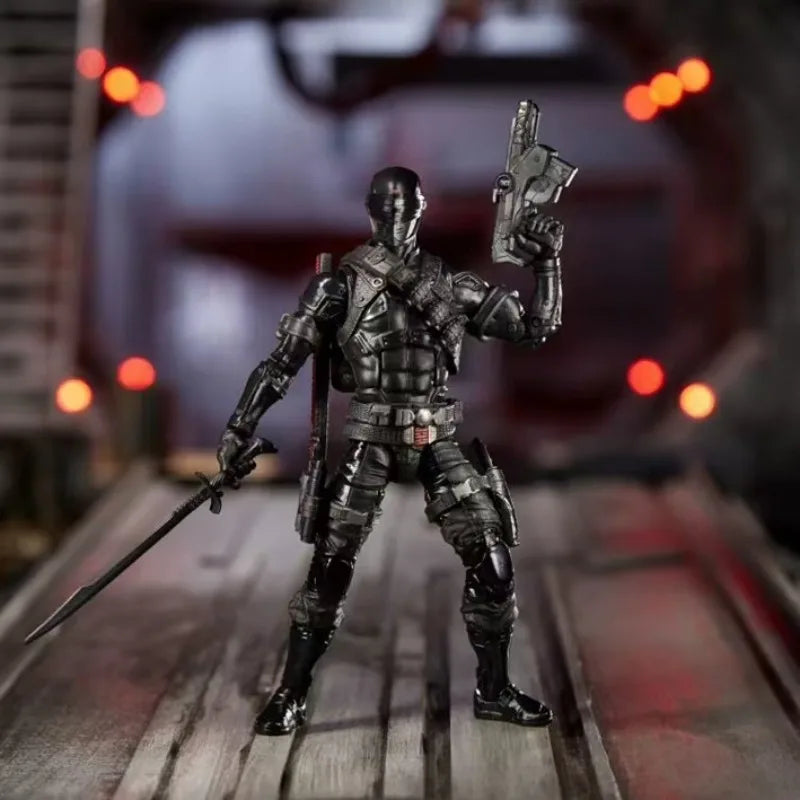 Original Hasbro G.I. Joe Classified Series Destro/SNAKE EYES Anime Figure Model Toys Ornaments