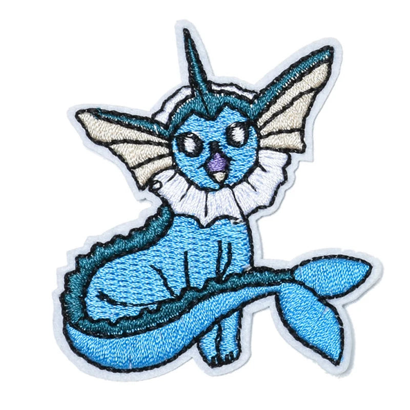 Kawaii Animals Patch Anime Game Embroidered Patches For Clothing DIY Iron on Patches For Clothes Cartoon Patch Stickers