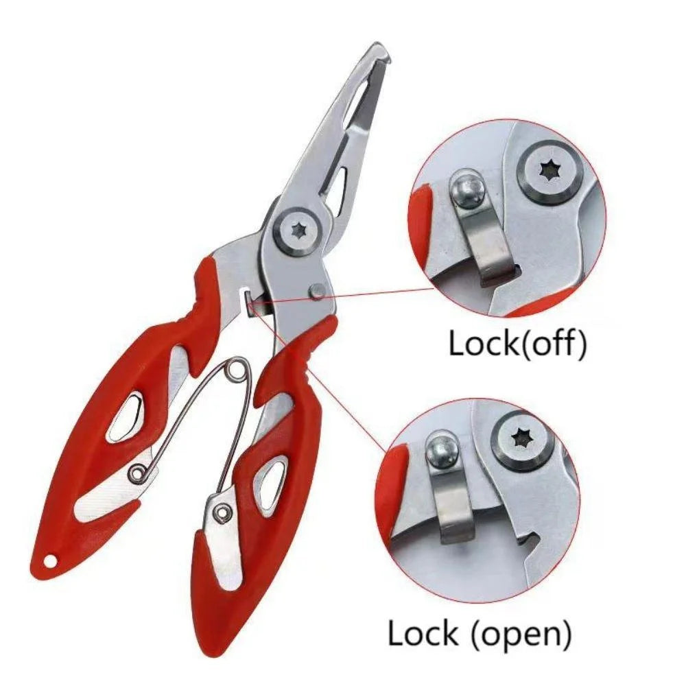 Fishing Plier Scissor Braid Line Lure Cutter Hook Remover etc. Fishing Tackle Tool Cutting Fish Use Tongs Multifunction Scissors