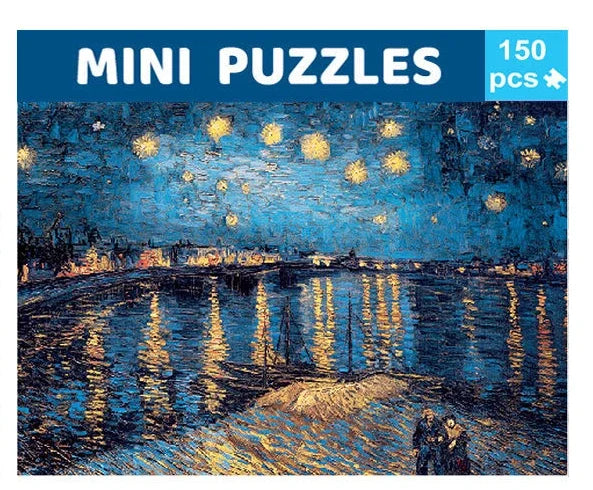 150PCS Mini Test Tube Jigsaw Puzzles for Adults Decompression Toy Fridget Puzzle Game Family Decoration Educational Toys