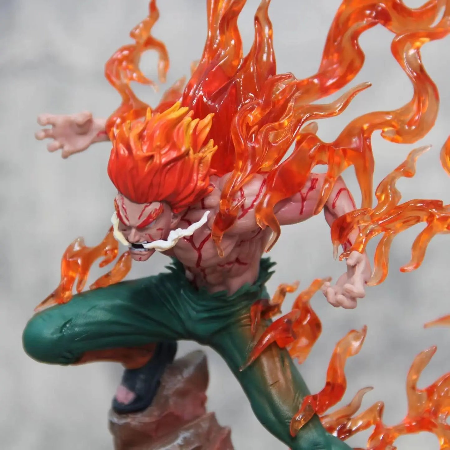 10" Naruto Might Guy Ten Years of Shinobi Anime Action Figure w/ Immortal Light