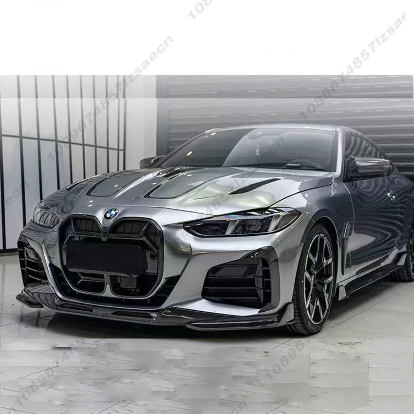 ACC Auto Racing Grid For BMW 4 Series G22 G23 Coupe 2 Doors 425i 430i M440i 2021-2024 Car Front Bumper Grille CS Style Black