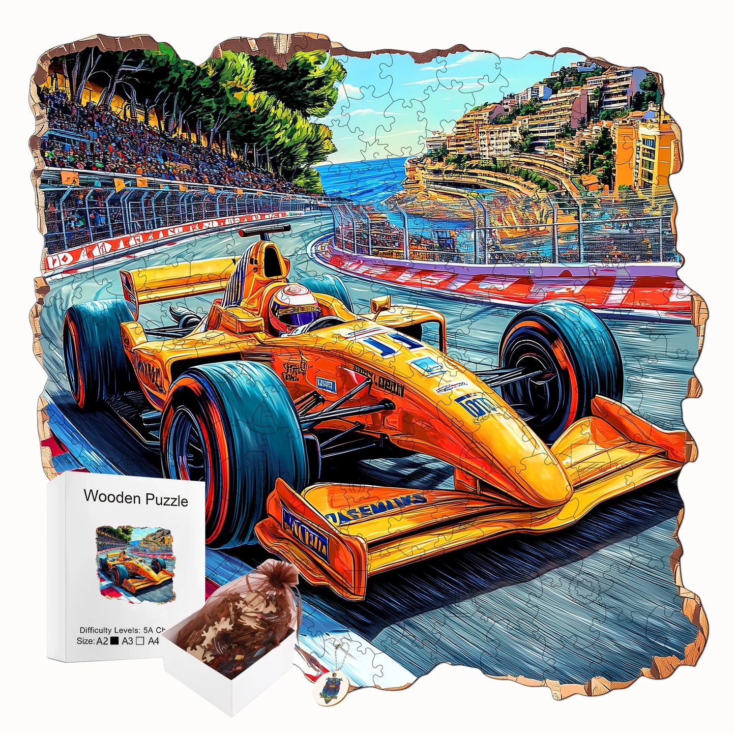 Speed and Challenges Wooden Jigsaw Puzzle Wooden Home Decor Christmas and Halloween Gift Toy For Teen And Kid