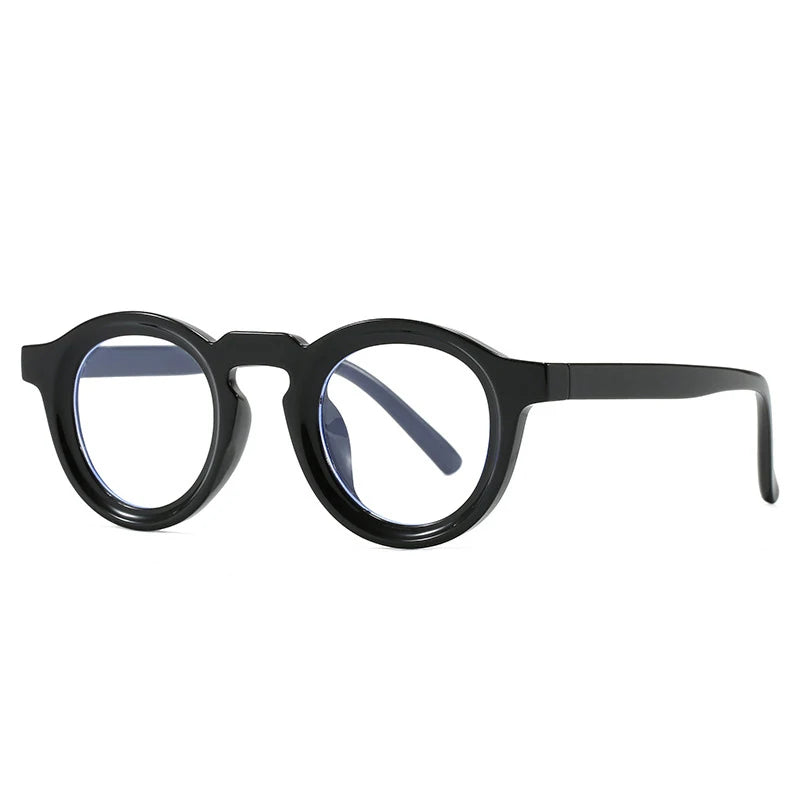 JNPCXI New Small Round Women Sunglasses Retro Black Yellow Punk Men Sun Glasses Shades UV400