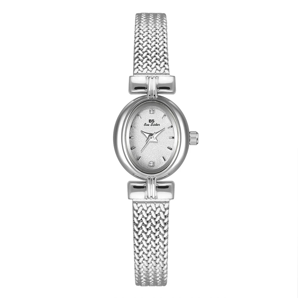 Bee Sister Luxury Woman Watch Casual Temperament Women's Watches Gifts Quartz Alloy Women Wristwatches