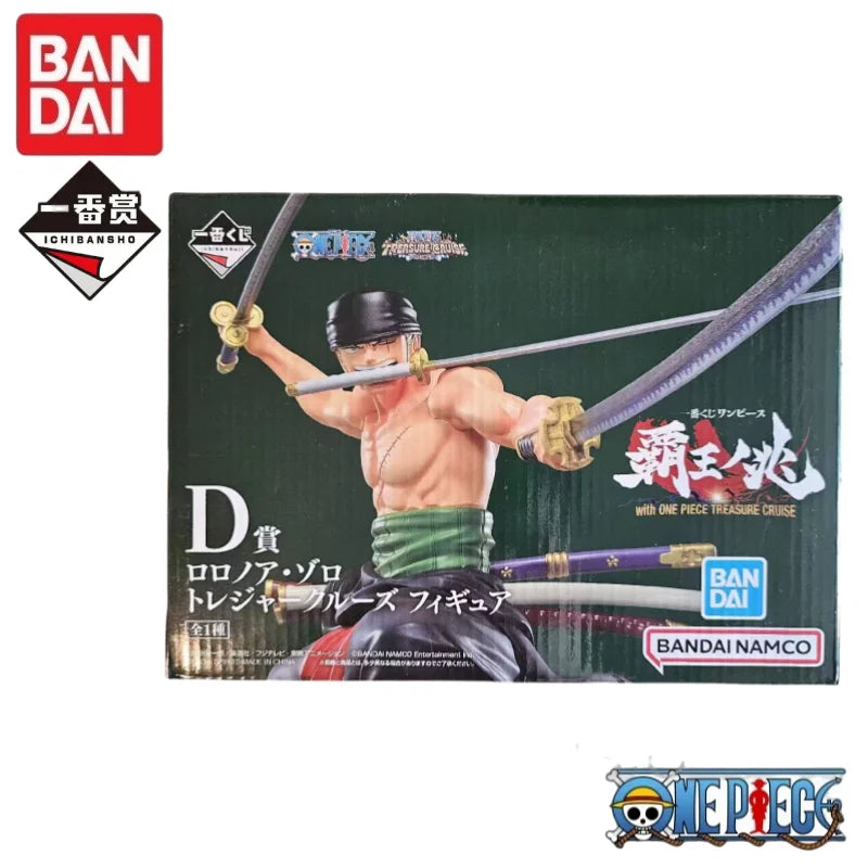 Special OfferIn Stock Original Bandai One Piece Ichiban Kuji TREASURE CRUISE Kaidou Yamato Luffy Roronoa Zoro Sanji Anime Figure