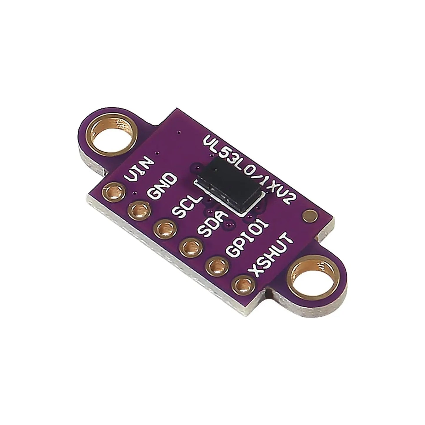 2PCS VL53L0X Ranging Sensor Module VL53L0X Time-of-Flight (ToF) Ranging Sensor Breakout 2.8-5V I2C IIC Interface Communication