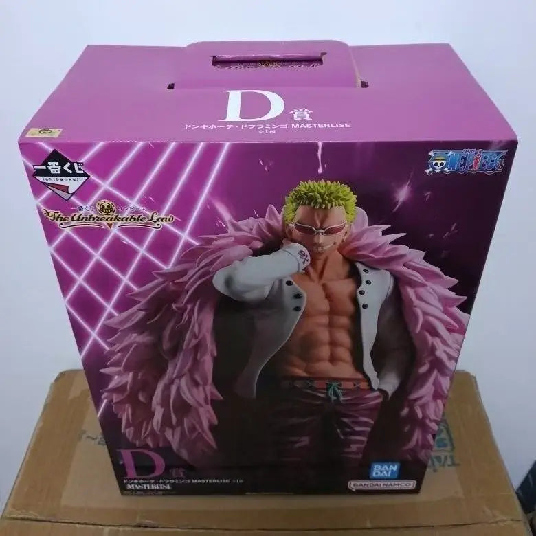 【IN STOCK】Original Bandai Ichiban Kuji One Piece The Unbreakable Law D Prize Donquixote Doflamingo MASTERLISE Figure