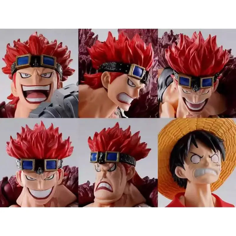 【IN STOCK】Original Bandai S.H.Figuarts One Piece Eustass Kid The Raid on Onigashima 15.5cm Action Figure Collectible Model