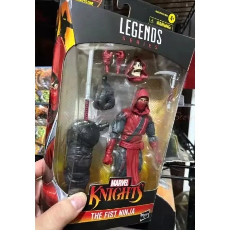 Original Hasbro Marvel Legends Series The Fist Ninja Anime Figures Collection Toys Models