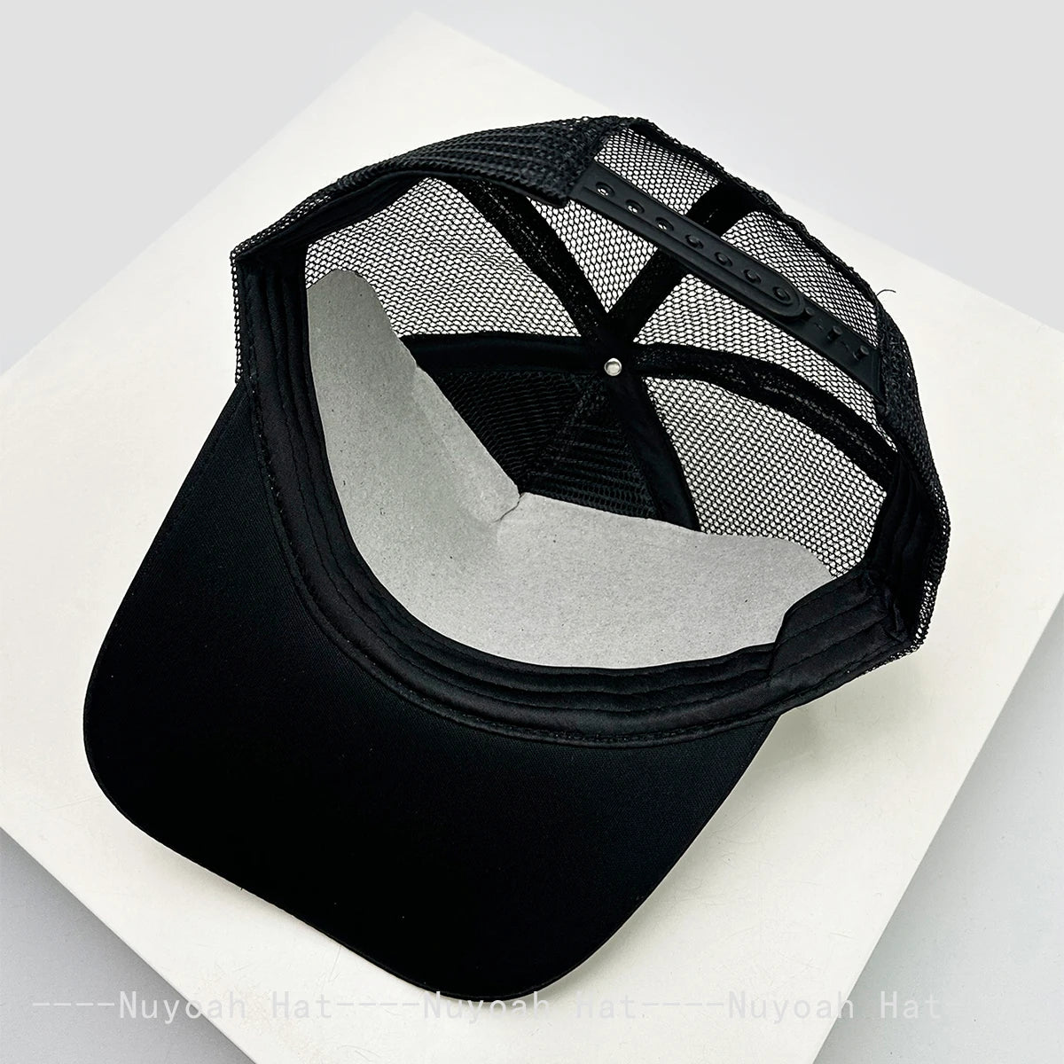 New Unisex Personal Printed Letters Locomotive Baseball Hats Breathable Mesh Sunshade Hip Hop Trucker Caps Versatile Color Block