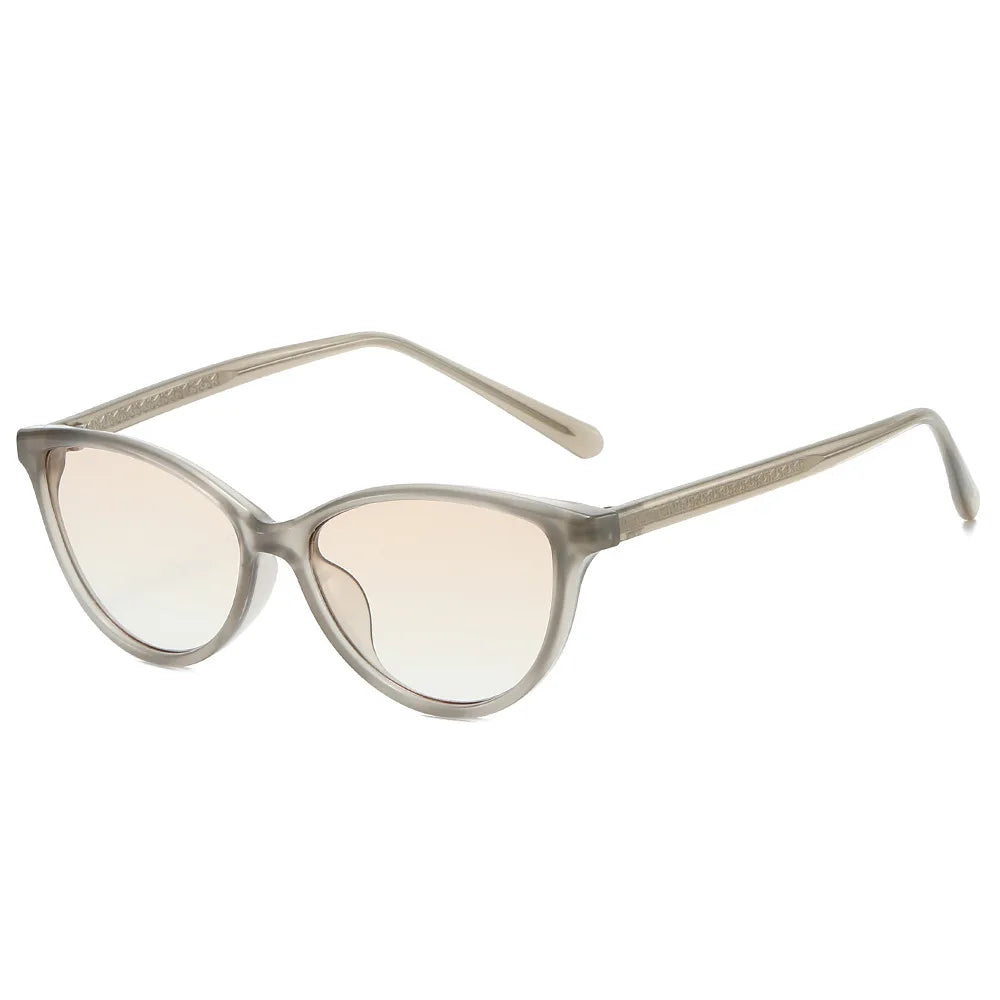 JNPCXI New 2026 Cat Eye Frame Oval Sunglasses Women Fashionable Luxurious Design Outdoor Street Style Men Travel Sun Glasses