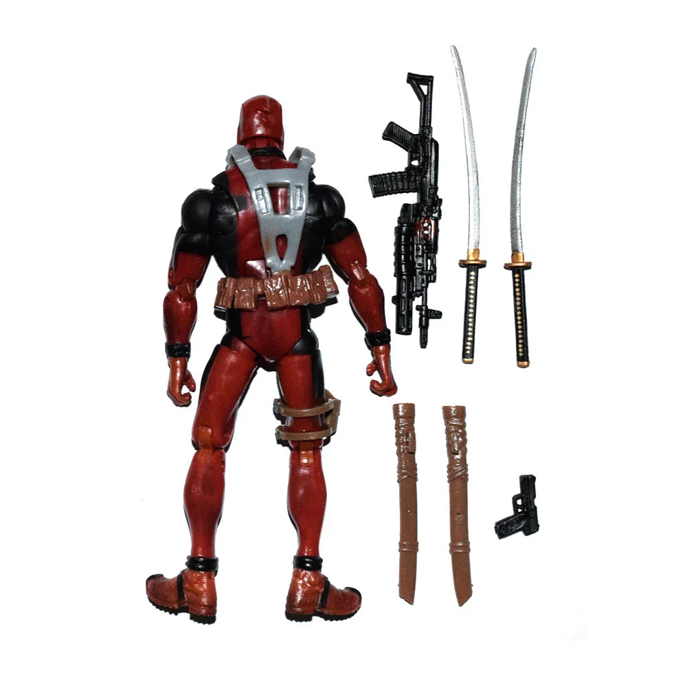 Marvel Legends Comic Super Hero Deadpool Red Suit 6" Loose Action Figure
