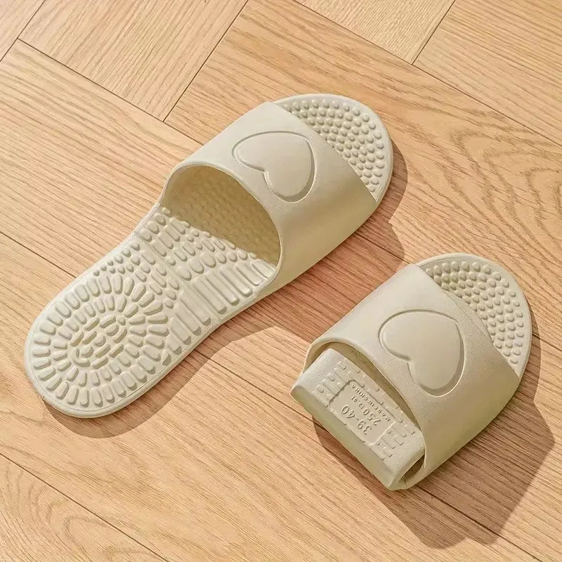 Lightweight Travel Slippers Women 2025 Summer Open Toe Soft Eva Bathroom Slides Woman Comfort Casual Non-Slip Flip Flops Ladies