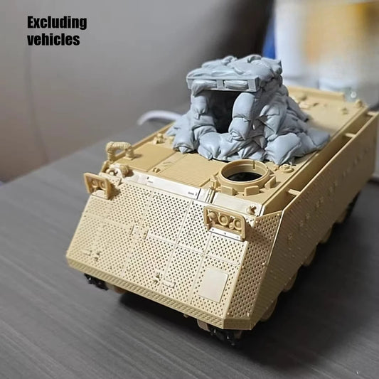 1:35 Cast Resin Model Assembly Kit, GK, M113 Tower Sandbag Protection Stacking, Unpainted  (excluding Vehicles)