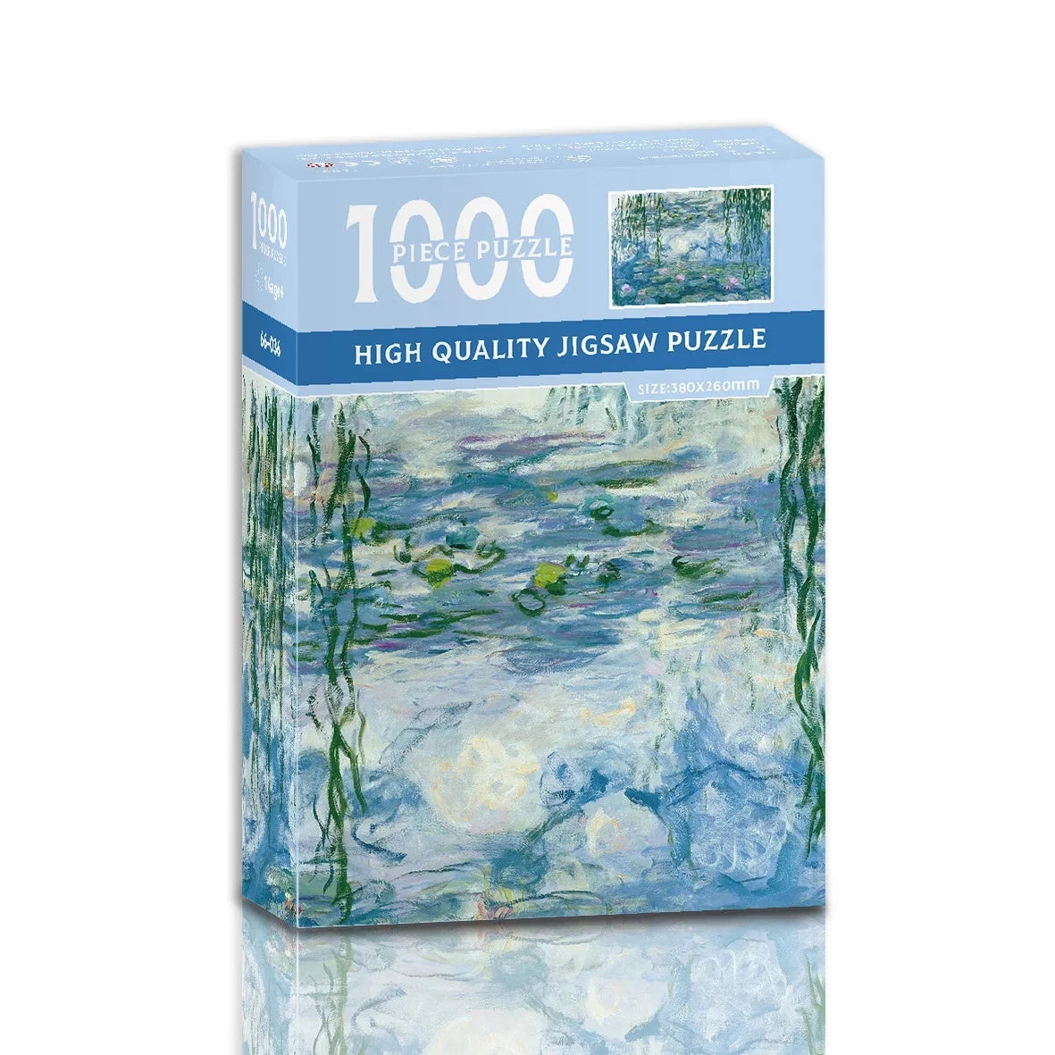 Mini Jigsaw Puzzle 1000 Pieces for Adults Van Gogh The Starry Night Environmentally Friendly Paper Christmas Gift Toy