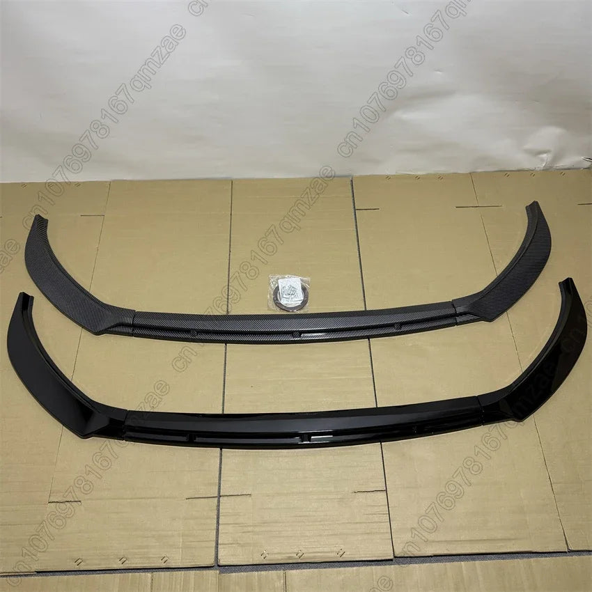 For Seat Ibiza MK5 Standard/FR 2018-2023 Front Bumper Lip Splitter Diffuser Body Kit Spoiler Bumper Guard Protector Accessories