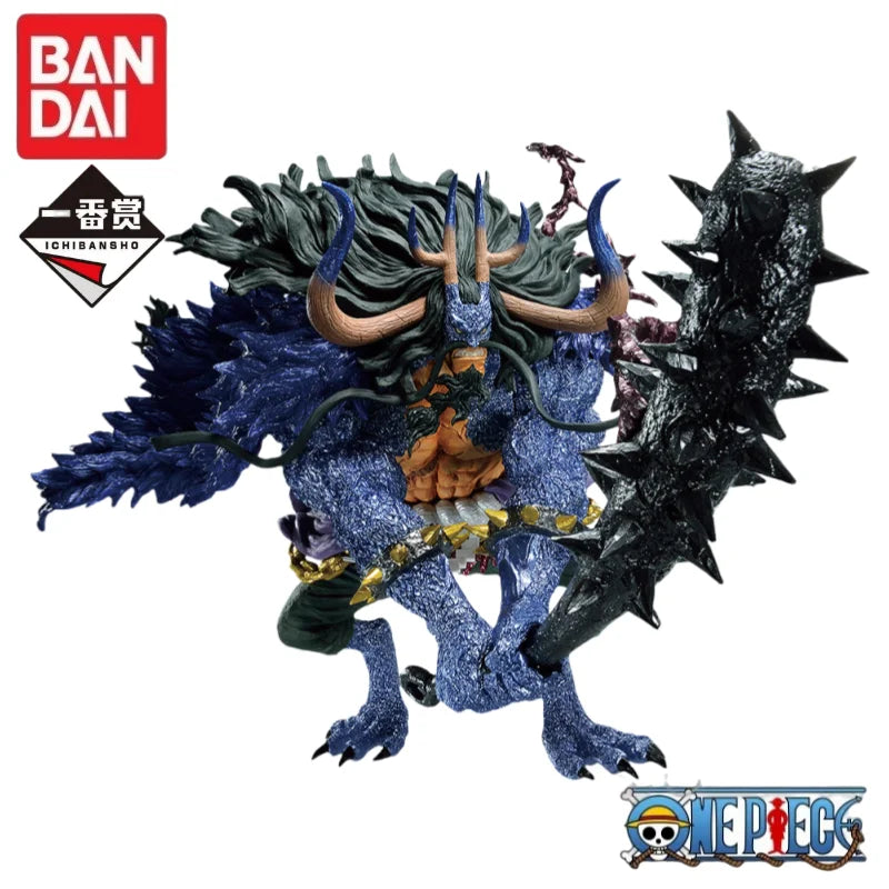 Special OfferIn Stock 100% Original Bandai One Piece Ichiban Kuji Treasure Cruise Kaidou Yamato Roronoa Anime Figures Toys for K