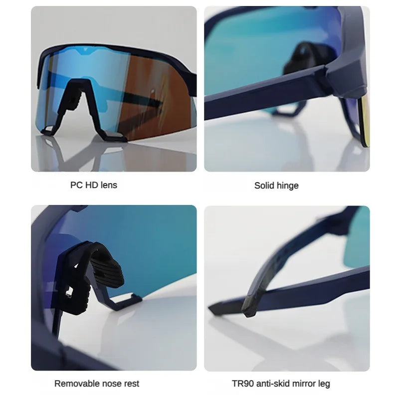 Cycling Sunglasses Outdoor Sports Bicycle Glasses Unisex Trend Sunglasses UV400 Glasses