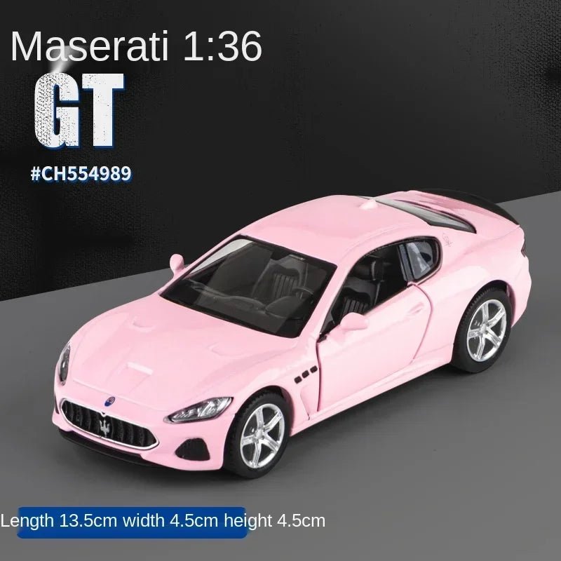 1/36 BMW AMG G63 GTR Alloy Cars Model Toy Simulation Metal Diecast Mini Pull Back Car Models Toys Boy Birthday Gift Collections