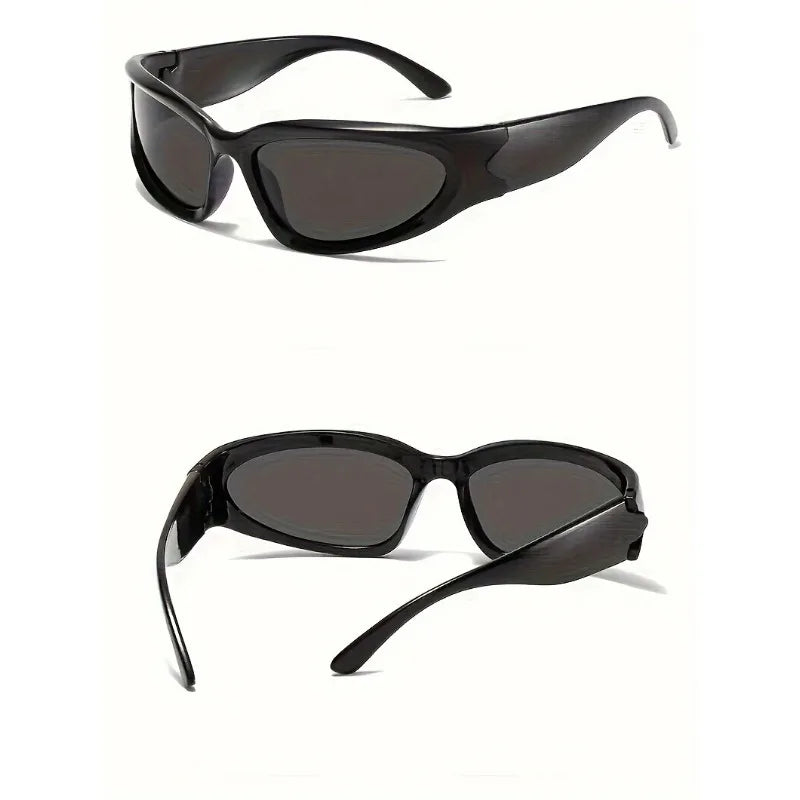 3 pairs of Y2K fashionable men's glasses for daily casual wear, trendy and fashionable glasses