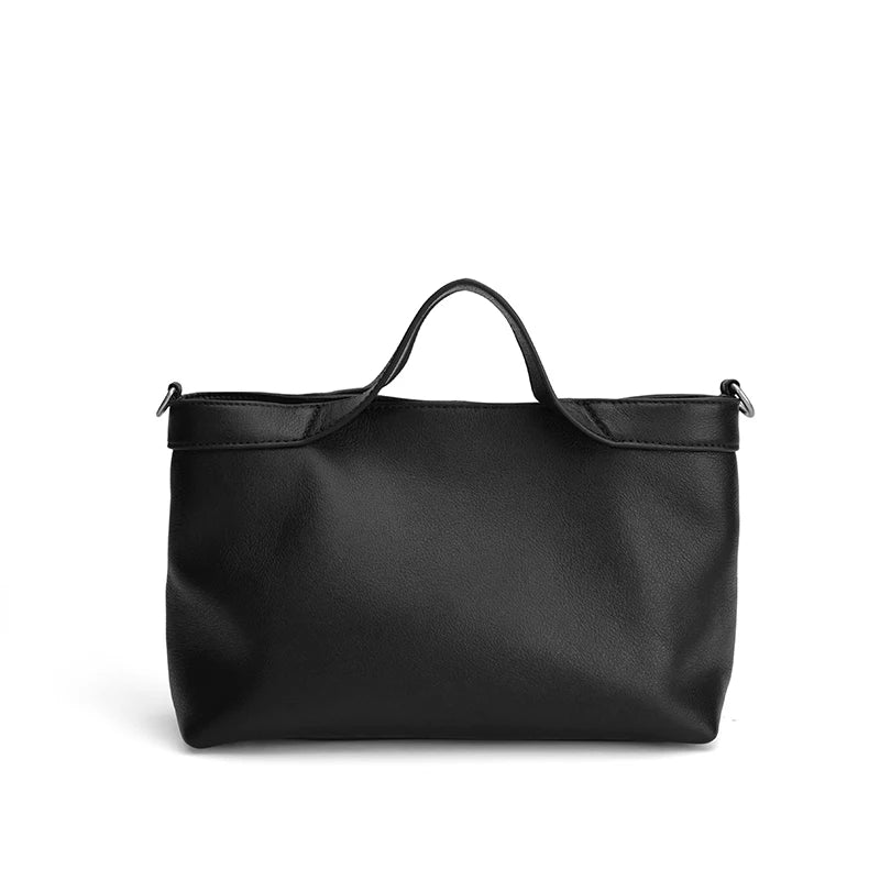 New Women's fashion Genuine Leather Tote Handbag Female luxury designer Real Leather Crossbody Shoulder Bags Retro Underarm bag
