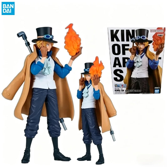 【IN STOCK】Original Banpresto King Of Artist One Piece Sabo 23cm Figure PVC Collectible Model Toy Gift