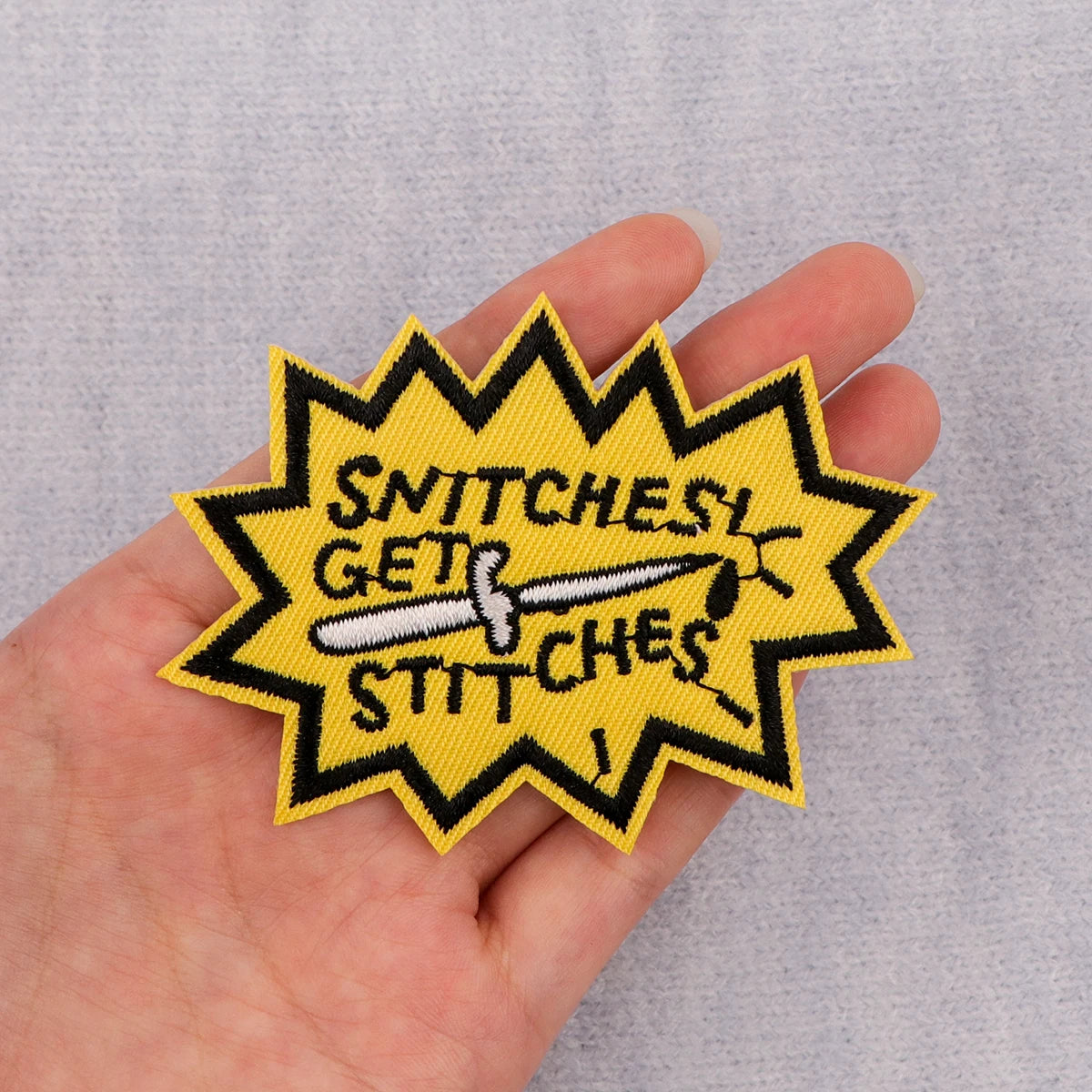I'M AN ADULT Embroidery Patch Funny Quotes Iron On Patches For Clothing Thermoadhesive Patches On Clothes DIY Sew Badges