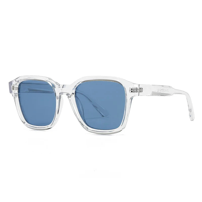 JNPCXI New Ins Popular Fashion Square Sunglasses Women Retro Gray Trending Men Shades UV400 Sun Glasses
