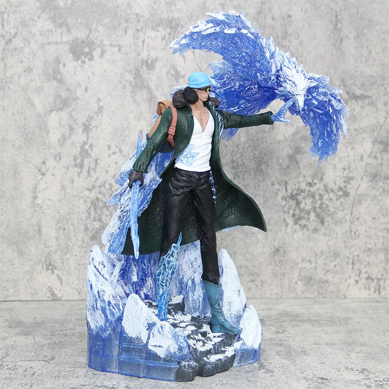 15.4" One Piece Kuzan Standing Position Big Player Anime Figure Model Collection