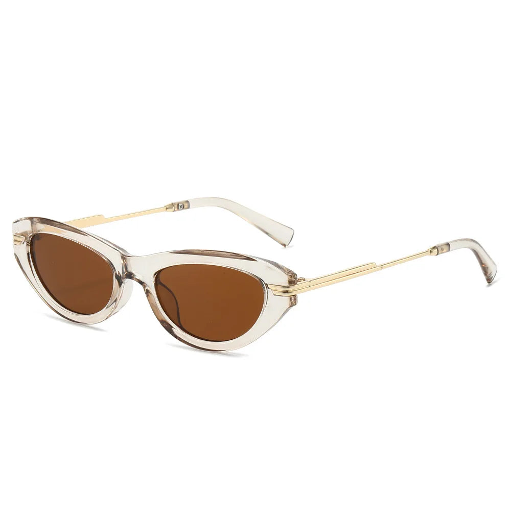 JNPCXI New Fashion Cat Eye Sunglasses For Women Men Luxury Designer Sun Glasses Shades UV400 Eyewear