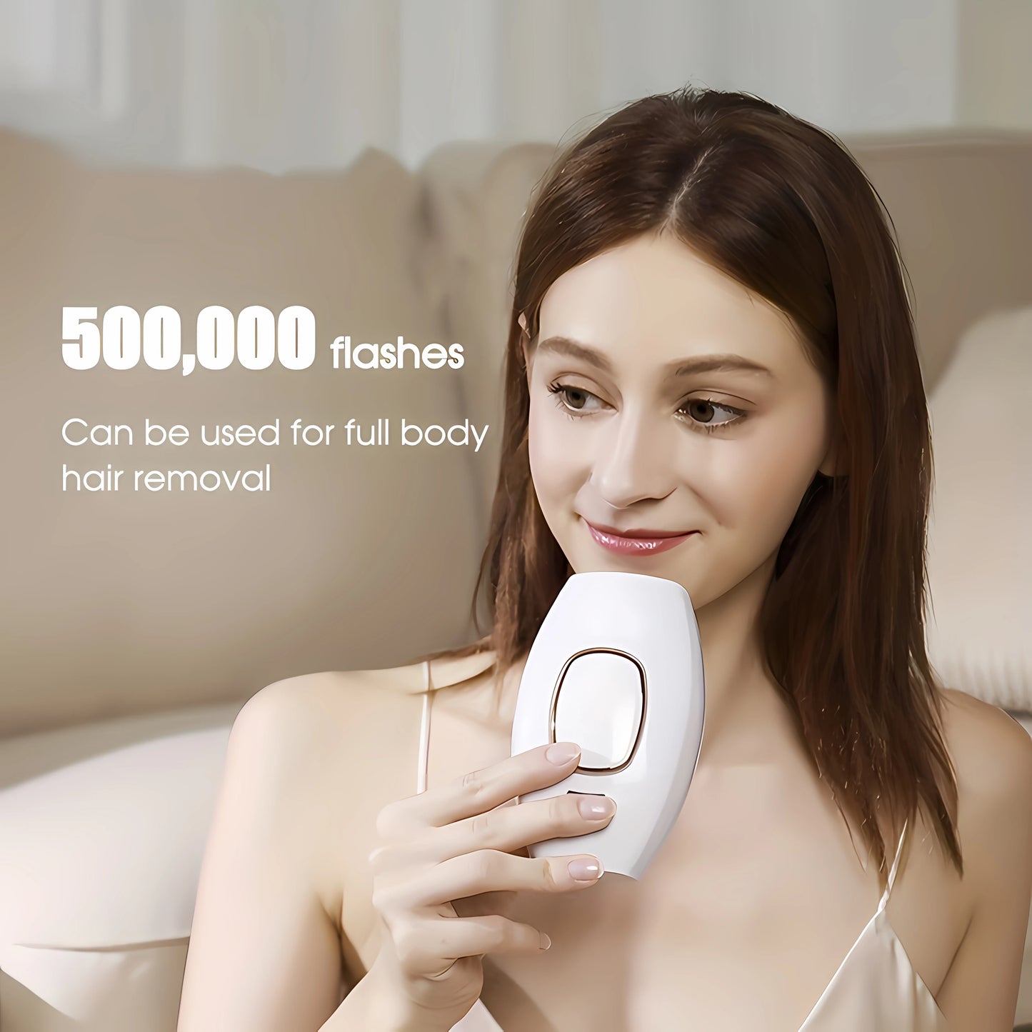 Mini Handheld 999999 Flashes Laser Hair Removal Device Painless Personal Care