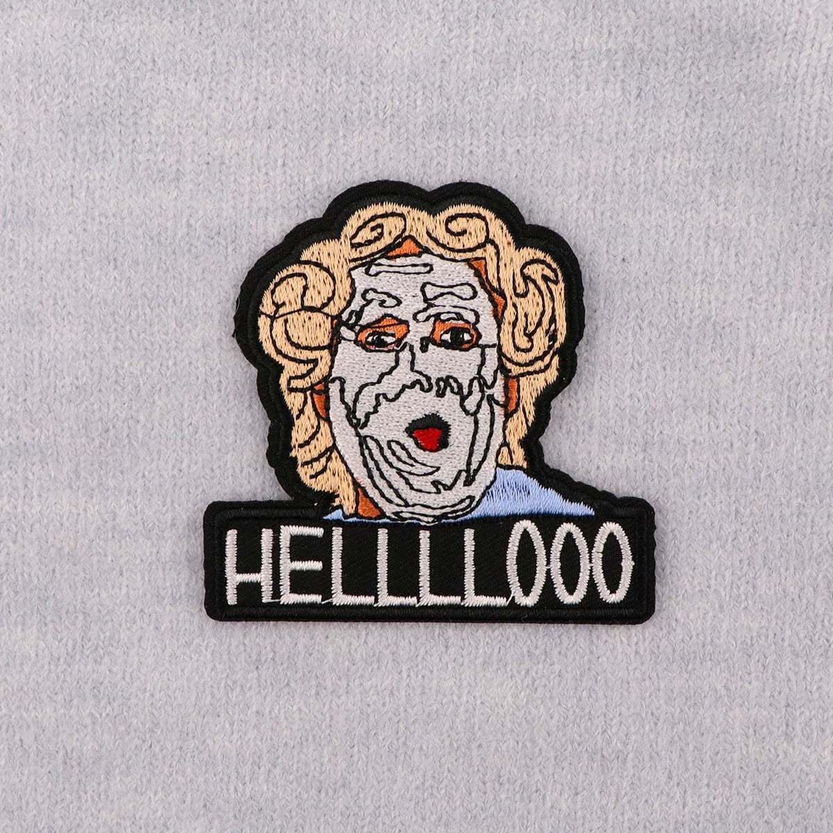 Comedy Movie Iron On Patch Clothes Patch For Clothing Funny Embroidered Patch Garment Apparel Accessories Sewing Stickers