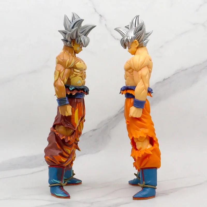 Dragon Ball Z Goku Ultra Instinct Figure Ultra Instinto Goku Figures 30CM PVC Statue Collection Model Toys Gifts