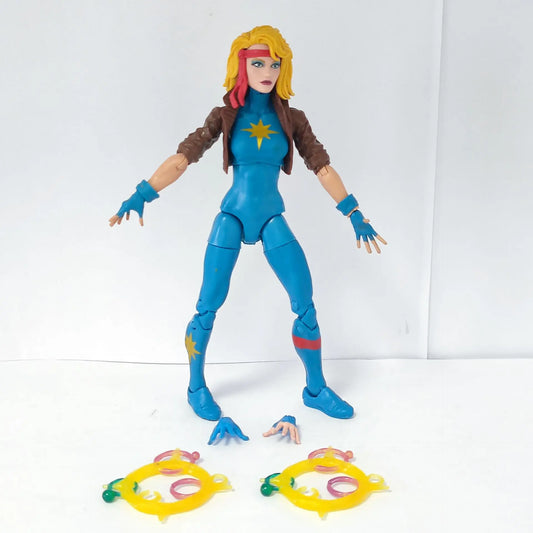 Marvel Legends X-Men Uncanny Retro Series Dazzler Body With Mojoworld Series Head 6" Loose Action Figure