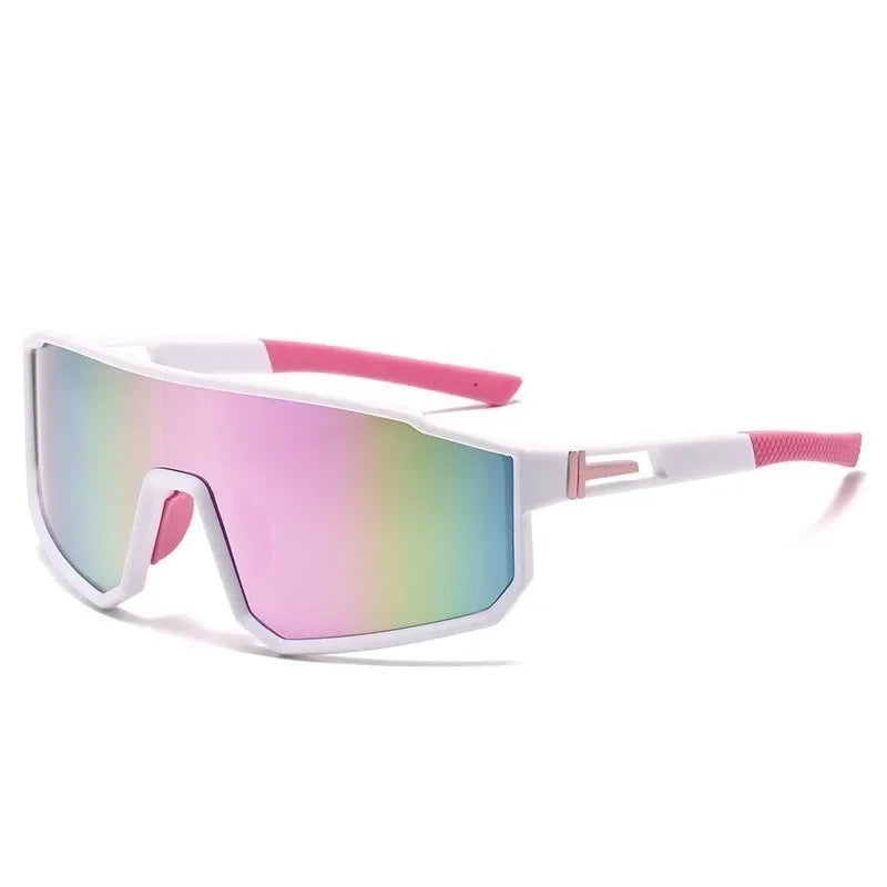 Cycling Sunglasses Unisex UV400 Cycling Shades Fit for Running Hiking Windproof Eyeswear Outdoor Glasses
