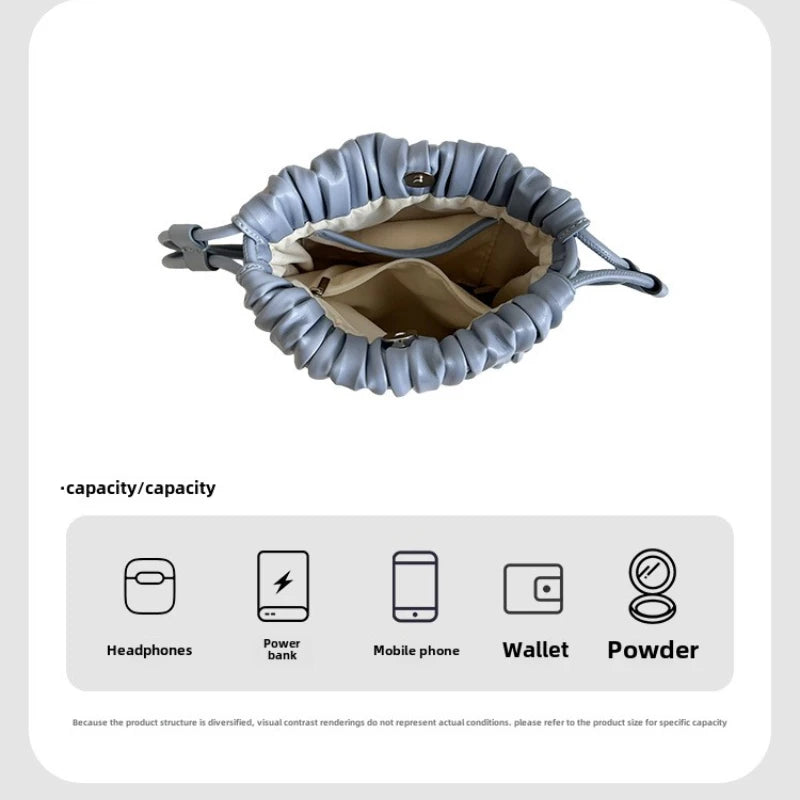 Beige Summer Fashion Crossbody Bag Women's PU Shoulder Mini Luxury Casual Bag