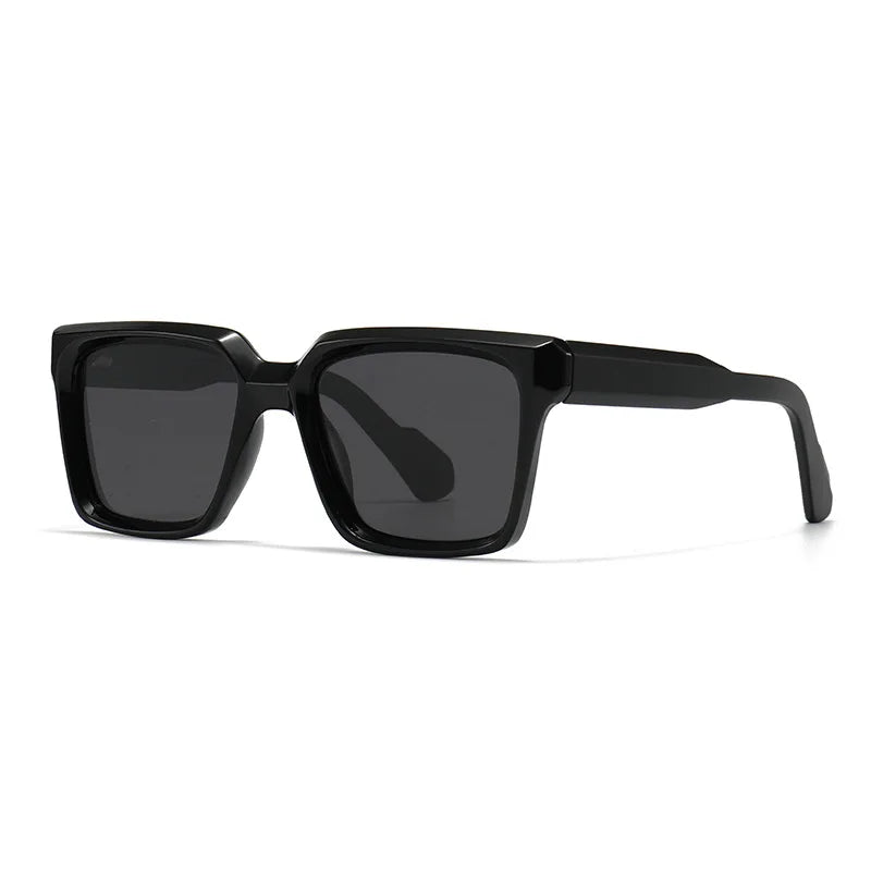 JNPCXI New Fashion Square Sunglasses for Men and Women Trendy Polarized Sun Glasses Shades UV400