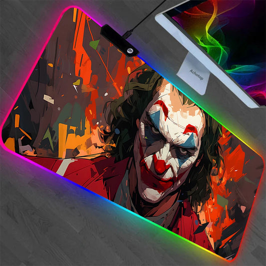 J-jokers RGB Pc Gaming Poker Keyboard Mouse Pad Mousepad LED Glowing Mouse Mat14
