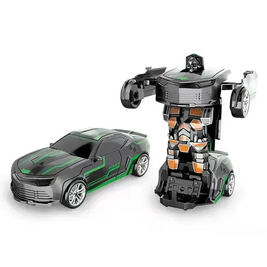Shape-shifting AutoRobot Car Toy inertial impact one-button puzzle collision M20