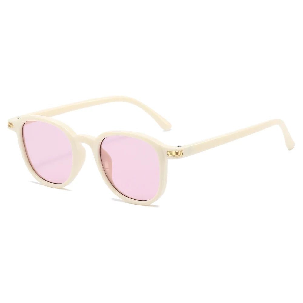 JNPCXI New Fashion Square Sunglasses Women Gradient Shades UV400 Retro Rivets Men Trending Leopard Sun Glasses
