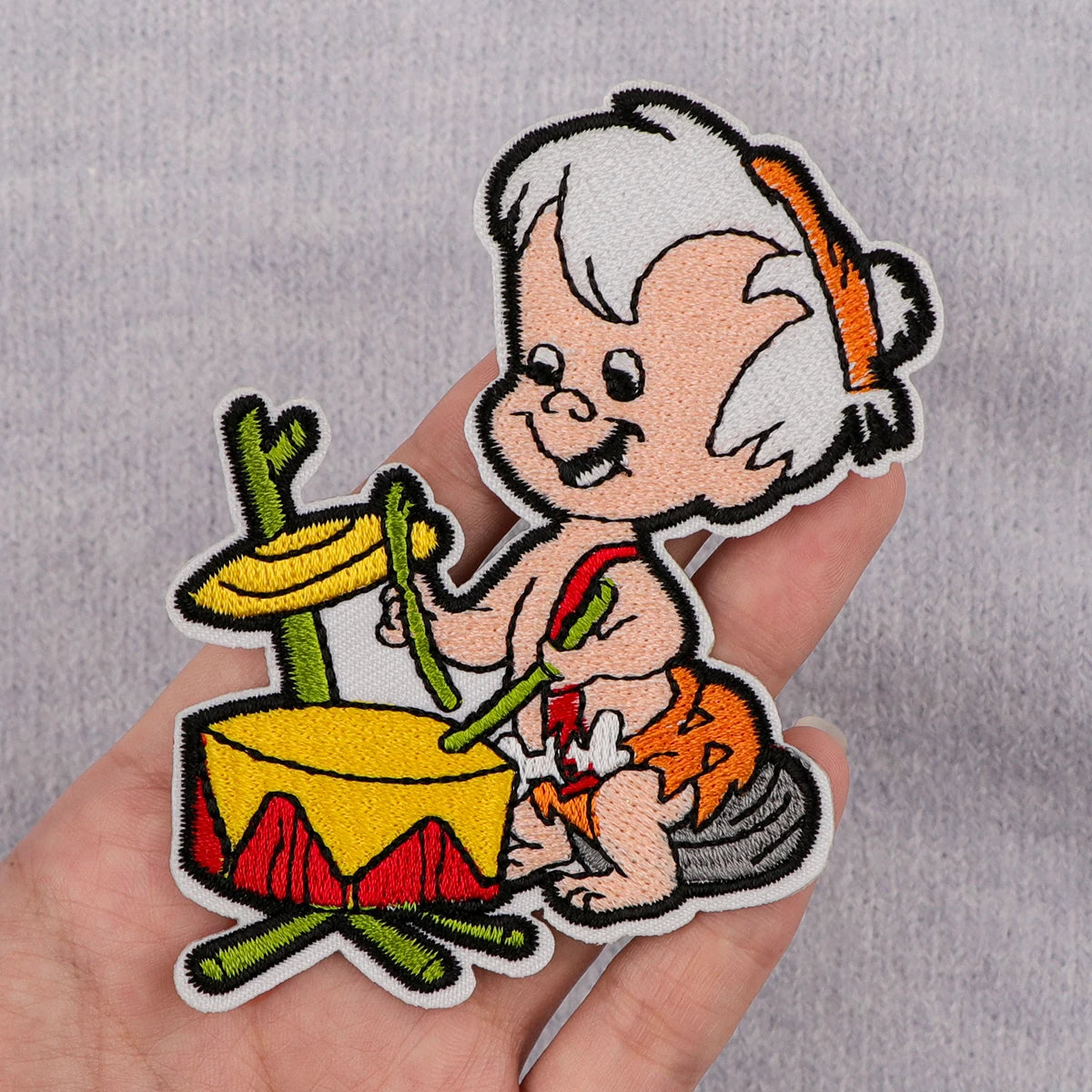 Cartoon Character Iron On Patch Clothes Patch For Clothing Music Embroidered Patch Garment Apparel Accessories Sewing Stickers