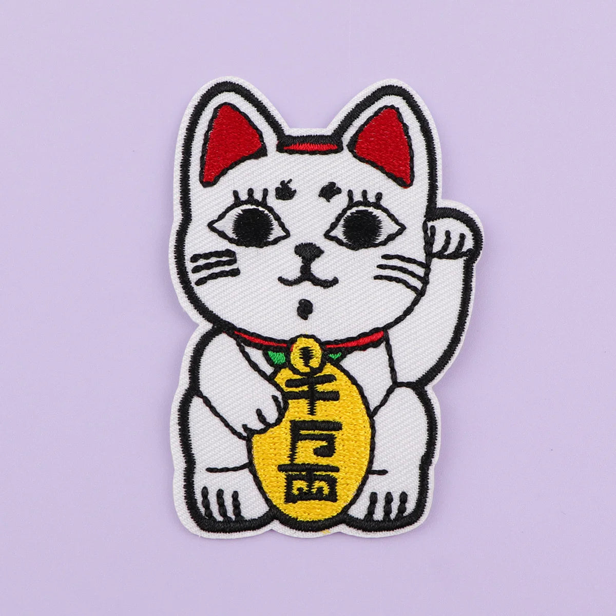 Anime Monster Iron On Patch Clothes Patch For Clothing Funny Cat Embroidered Patch Garment Apparel Accessories Sewing Stickers