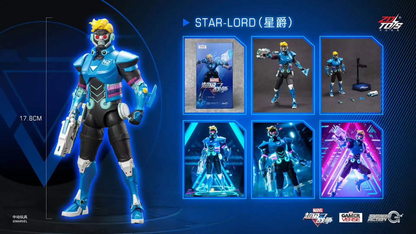 ZD Toys Deadpool & Wolverine Action Figure ZD Original 1/10 X-Men Limited Ed