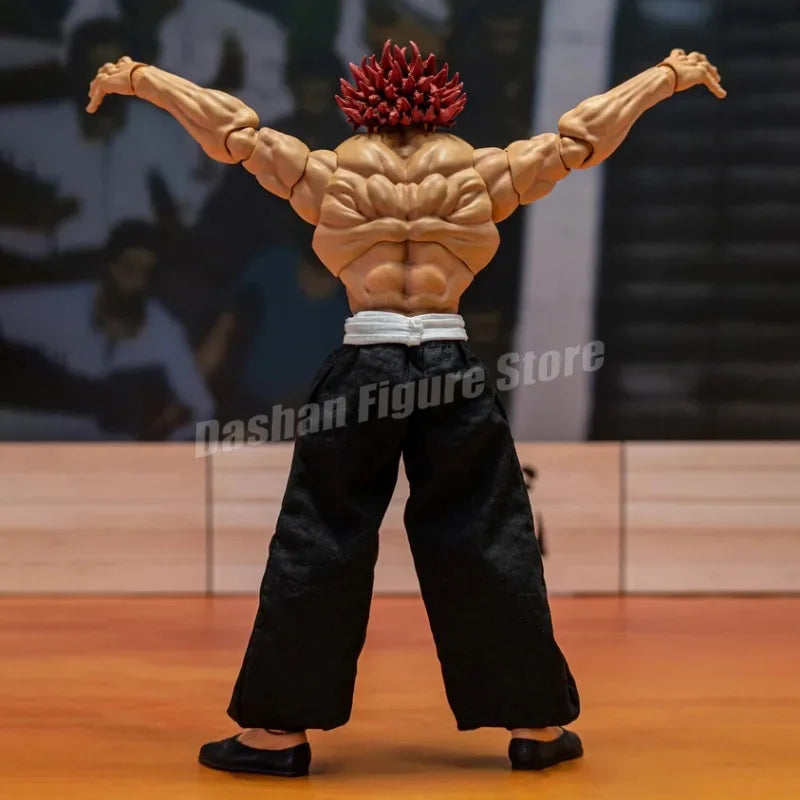 ST Baki Hanma Son Of Ogre Action Figures Hanma Yuujiro Figurine Ko Fighting PVC