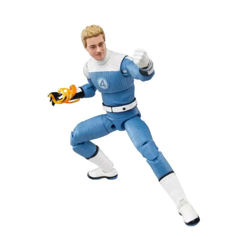 Original Hasbro Marvel Legends Fantastic 4 Series Johnny Storm Action Figure Toys Model Ornaments
