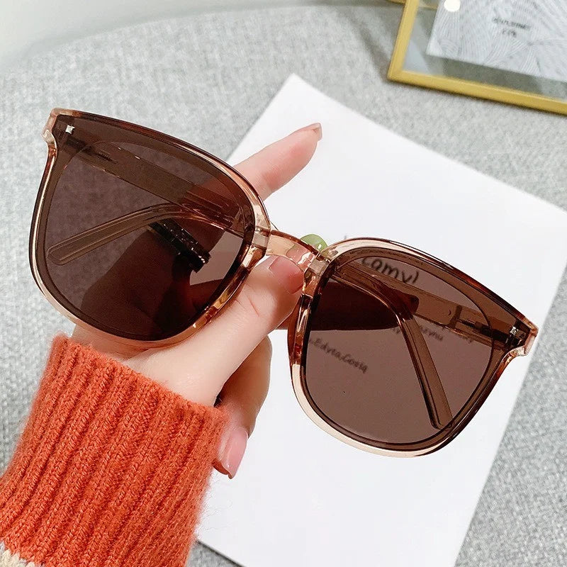 4PCS Folding Sunglasses for Men Women Sun Protection Outdoor Driving Summer Traveling Foldable Convenient Korean Sun Glasses