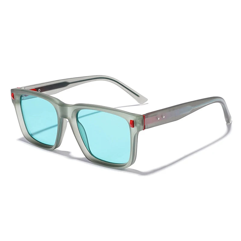JNPCXI New Square Sunglasses Unisex Retro Style UV Protection Casual Sun Glasses for Men Women