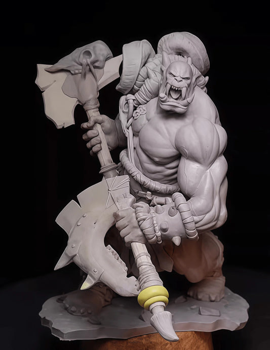 75mm Cast Resin Model Assembly Kit, GK, Resin Statue Model, Unpainted