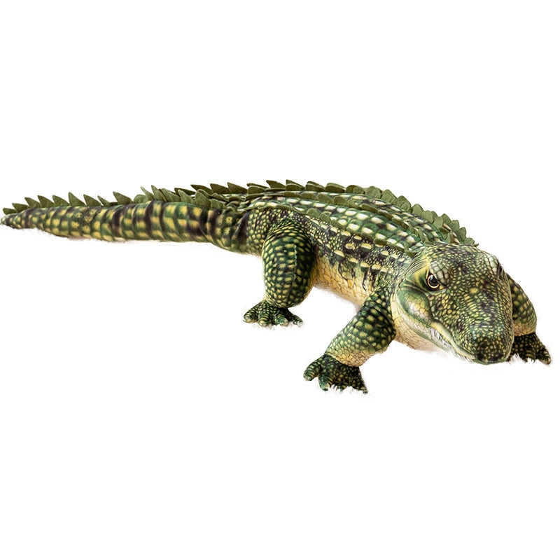 Lifelike Animal Dolls Simulated Crocodile Plush Toys Stuffed Soft Creative Crocodile Birthday Gift For Children Boy Home Decorat